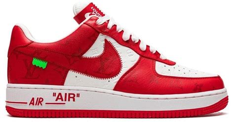 ds air force louis vuitton red